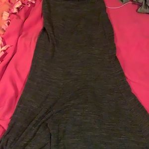 Seven long flared cotton skirt